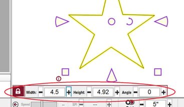 pattern properties size window